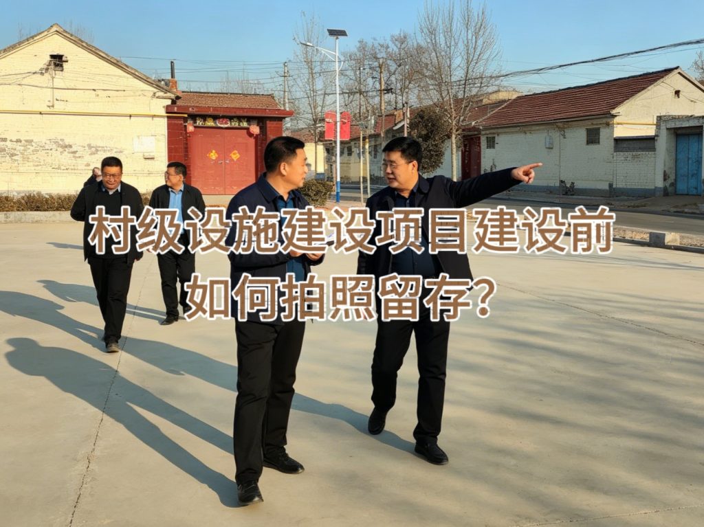 村级设施建设项目建设前如何拍照留存？酷雀水印相机提供解决方案