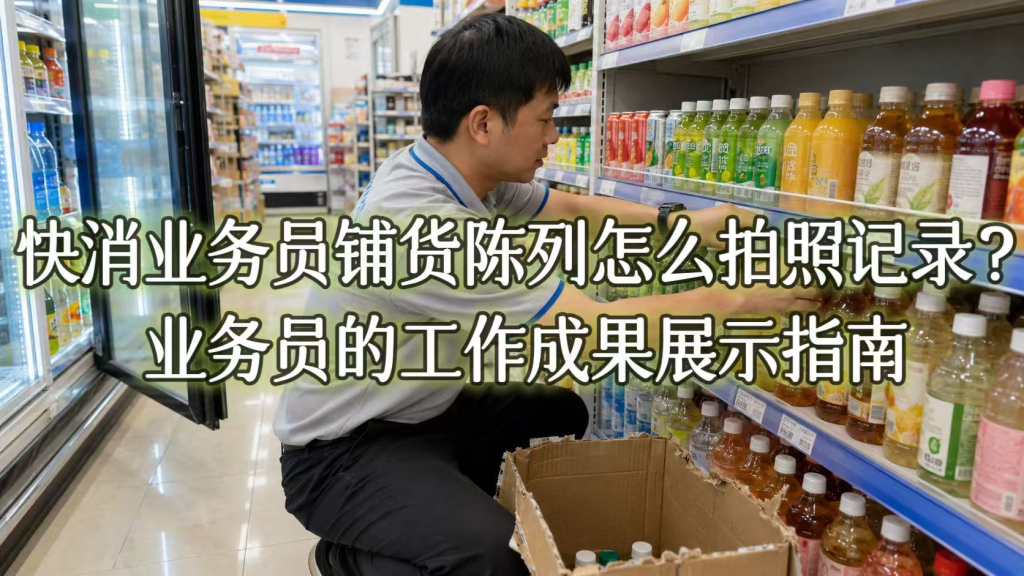 快消业务员铺货陈列怎么拍照记录？业务员的工作成果展示指南