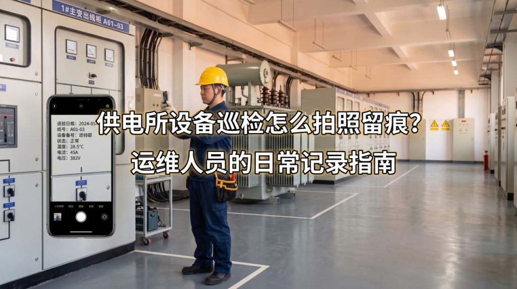 供电所设备巡检怎么拍照留痕？运维人员的日常记录指南