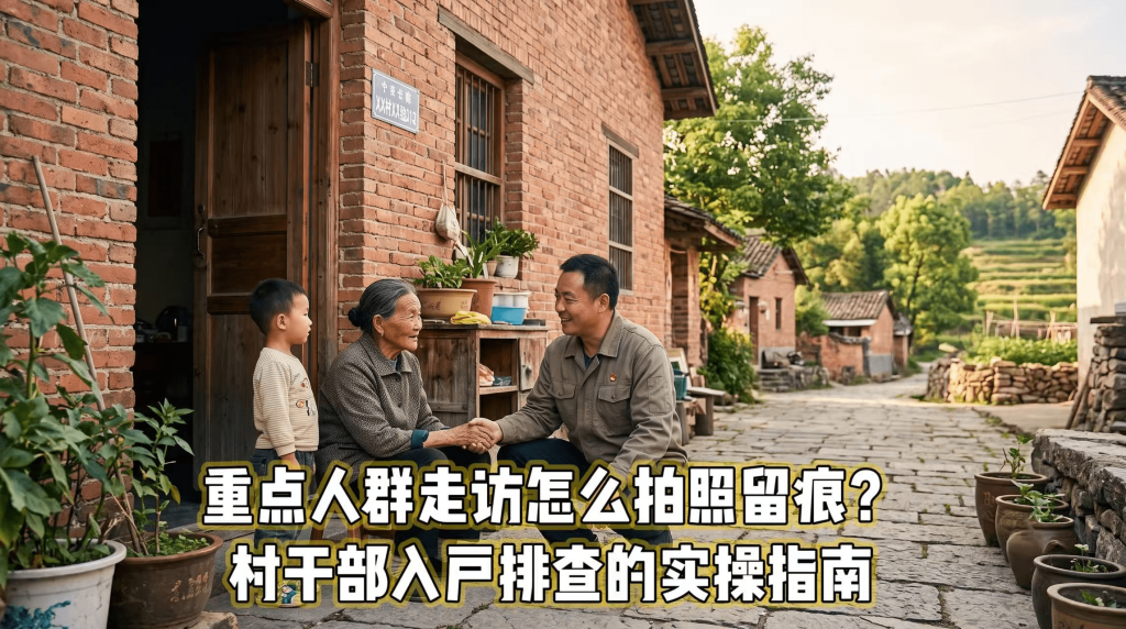 重点人群走访怎么拍照留痕？村干部入户排查的实操指南