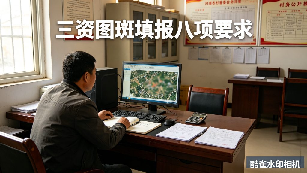 三资图斑填报八项要求：验收回头看，这 8 处不改照样驳回