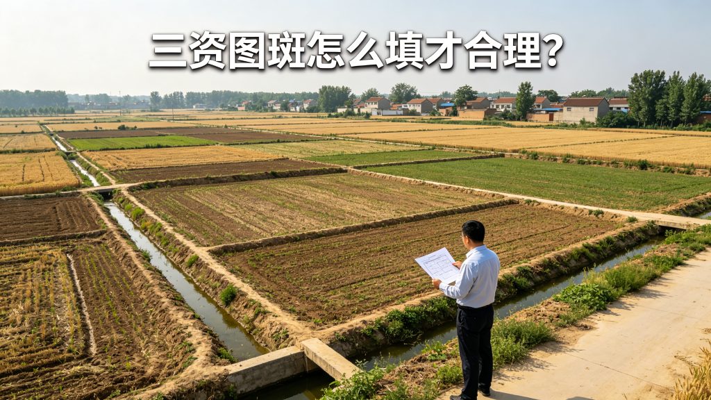 三资图斑怎么填才合理？填报全流程六步法一次理清