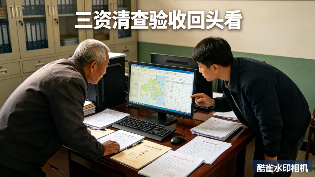 三资清查验收回头看：图斑整改5类高频返工，改法一次说清